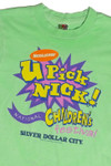 Vintage U Pick Nick! Nickelodeon Children's Festival 1996 T-Shirt