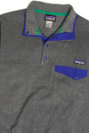 Patagonia Gray/Blue Synchilla Pullover