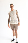 Arch Tile Patterned Shorts