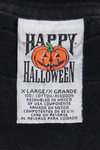 Vintage "Feelin' Witchy!" Halloween Witch On Broomstick T-Shirt