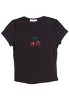 Rhinestone Cherry Tee