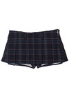 Low Rise Plaid Mini Skort