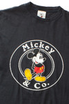 Vintage Mickey & Co. Logo Single Stitch T-Shirt (1990s)