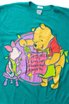 Vintage Pooh & Piglet Specialz Menu T-Shirt (1990s)