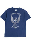 Vintage Motordude Zydeco Single Stitch Band T-Shirt (1990s)