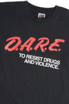 Vintage "D.A.R.E. To Resist Drugs And Violence" Single Stitch T-Shirt (1990s)