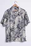 Grey Bamboo Vintage Hawaiian