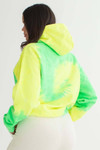 Neon Swirl Tie Dye Hoodie