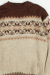 Vintage Fair Isle Sweater 70