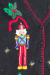 Black Ugly Christmas Cardigan 49999