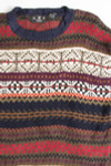 Vintage Fair Isle Sweater 121