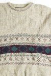 Vintage Fair Isle Sweater 129