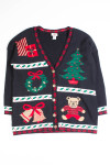 Black Ugly Christmas Cardigan 50298