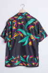 Black Pocket Vintage Hawaiian