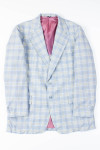 Blue Plaid Vintage Blazer