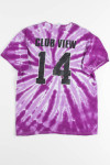 Club View Tie Dye Tee