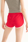 Red Athletic Dolphin Shorts