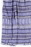 Periwinkle Striped Hippie Skirt