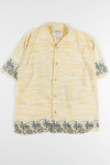 Yellow Pineapple Vintage Hawaiian