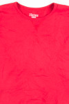 Red Recycled Sweatshirt