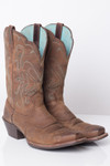 Brown Ariat Cowboy Boots (9 B)