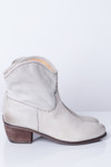 Grey Leather Ankle Boots (11M)