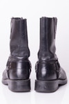 Black Leather Round Toe Boots (8.5)