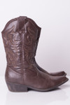 Brown Vegan Cowboy Boots (8.5)