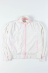 White & Pink Spring Jacket