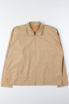 Tan Oversized Spring Jacket