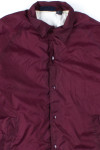 Burgundy Coach Jacket