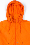 Orange Nike Hooded Windbreaker