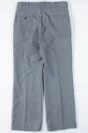 Navy Puppytooth Pants