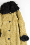 Green Vintage Fur Coat