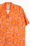 Orange Pineapple Vintage Hawaiian