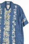 Blue Leaves Vintage Hawaiian 6