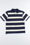 Striped Bugle Boy Polo Shirt