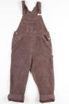 Brown Corduroy Overalls 1