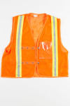 Orange Button Safety Vest