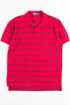 Red Striped Ralph Lauren Polo Shirt