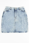 Lee Mineral Washed Denim Skirt