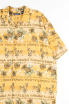 Orange Aloha Vintage Hawaiian