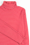 Red Striped Turtleneck