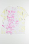 Pink & Yellow Grill Cowgirl Tie Dye Tee