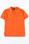 Orange Ralph Lauren Polo Shirt