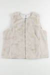 Off White Fur Vest