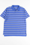 Blue Striped Polo Shirt 1