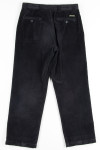 Black Dockers Corduroy Pants 2