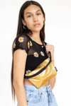 Gold Interstellar Fanny Pack