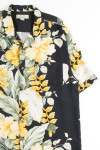 Large Yellow Floral Vintage Hawaiian